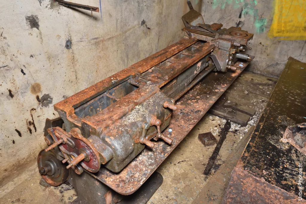 Machine-outil d'un fort de la ligne Maginot