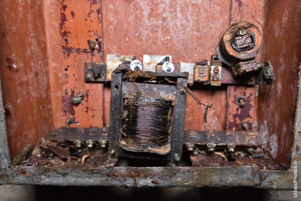 Equipement électrique d'un fort de la ligne Maginot