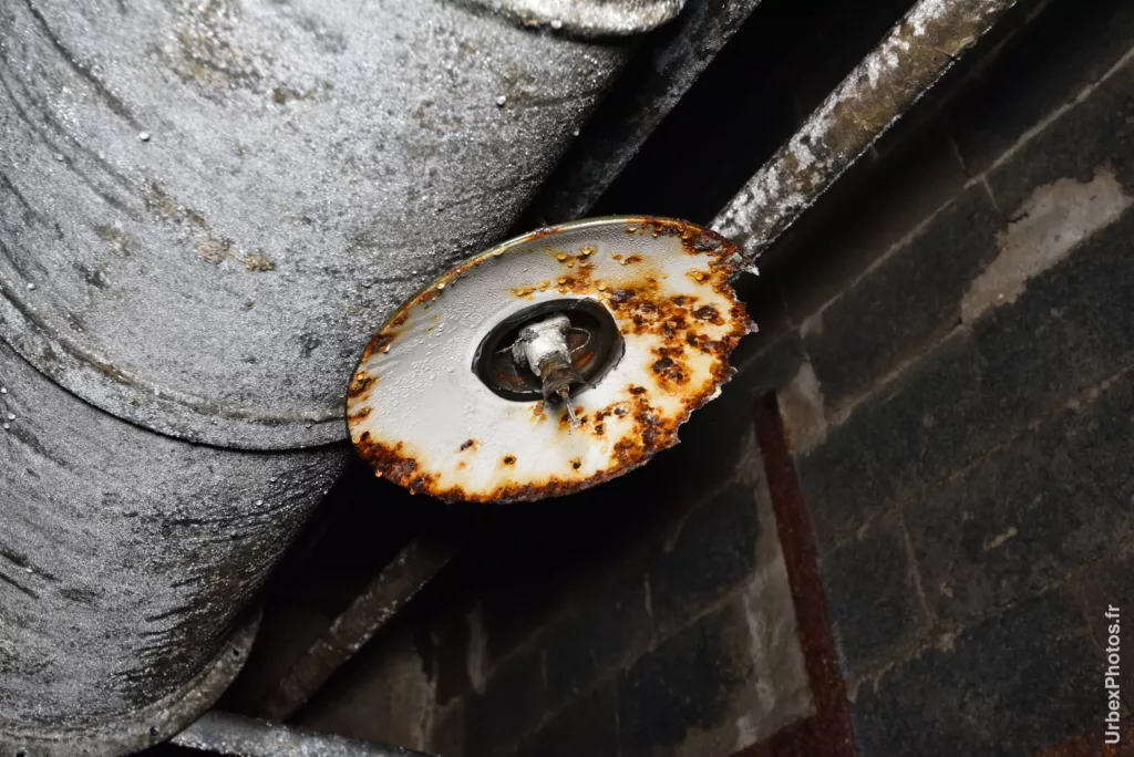 Lampe d'un fort de la ligne Maginot