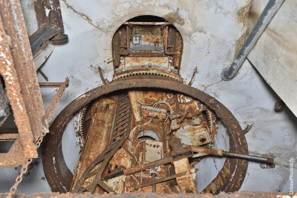 Tourelle d'un fort de la ligne Maginot