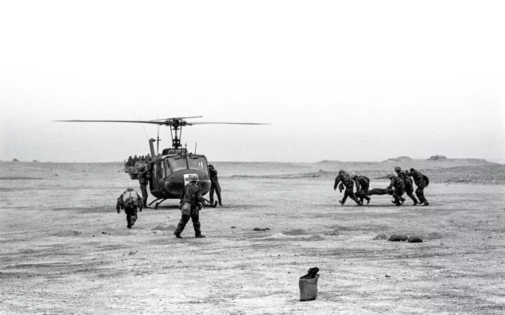 Photo de l'opération Tempête du Désert - Publiée par Expedition37 sur Reddit