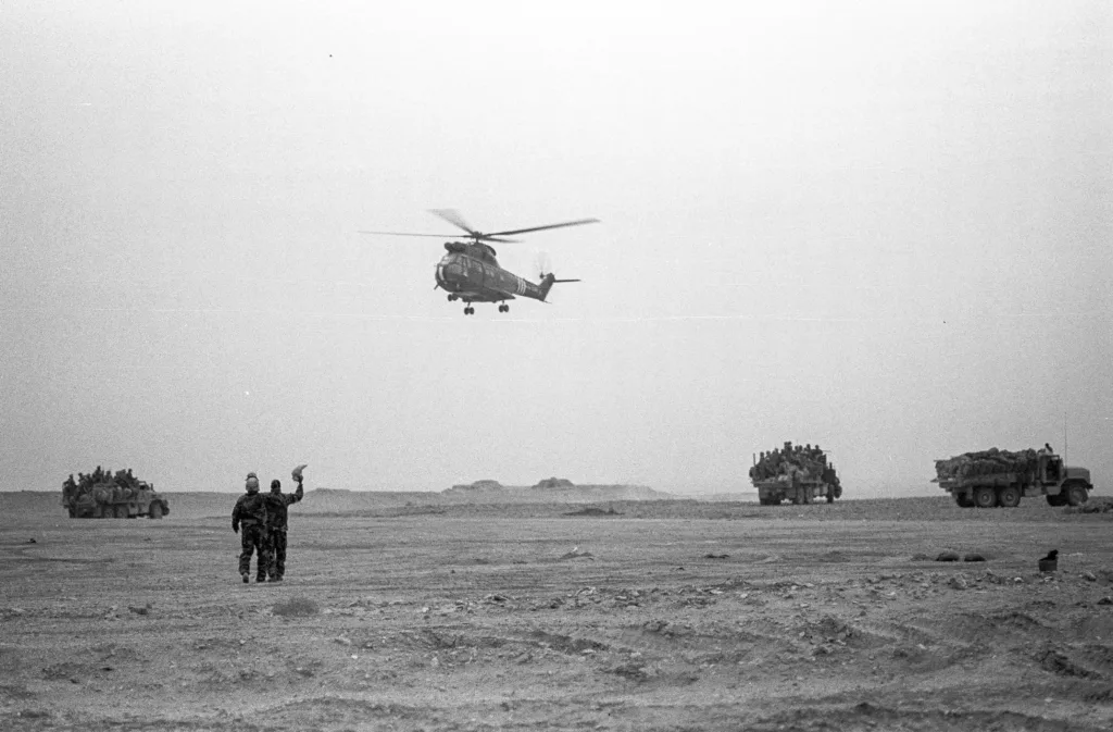 Photo de l'opération Tempête du Désert - Publiée par Expedition37 sur Reddit