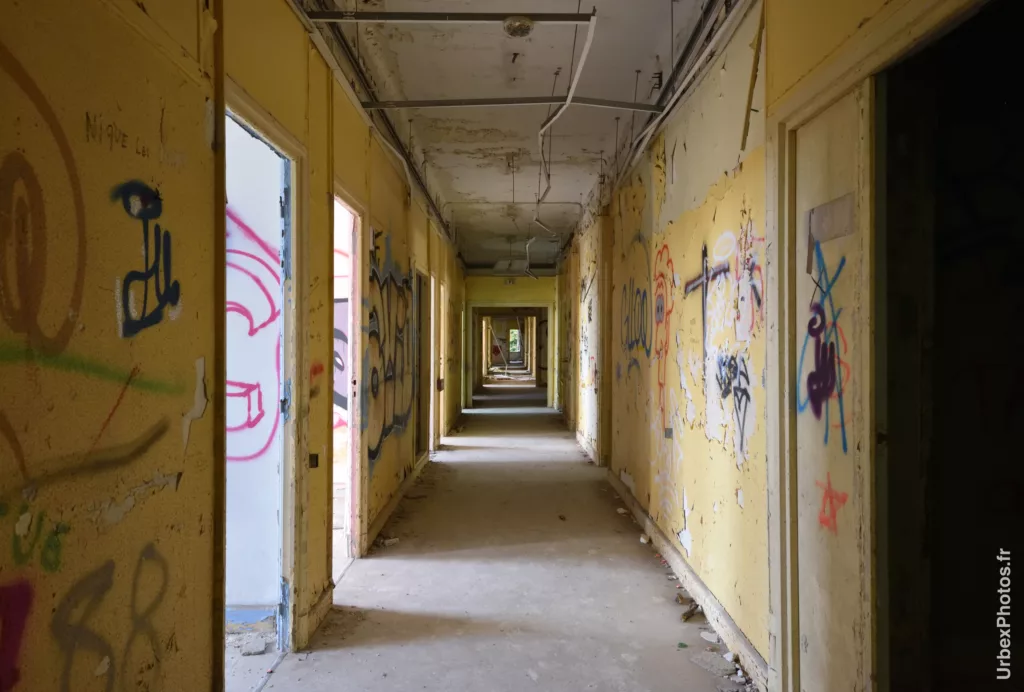 Un couloir du Sanatorium Simone Weber