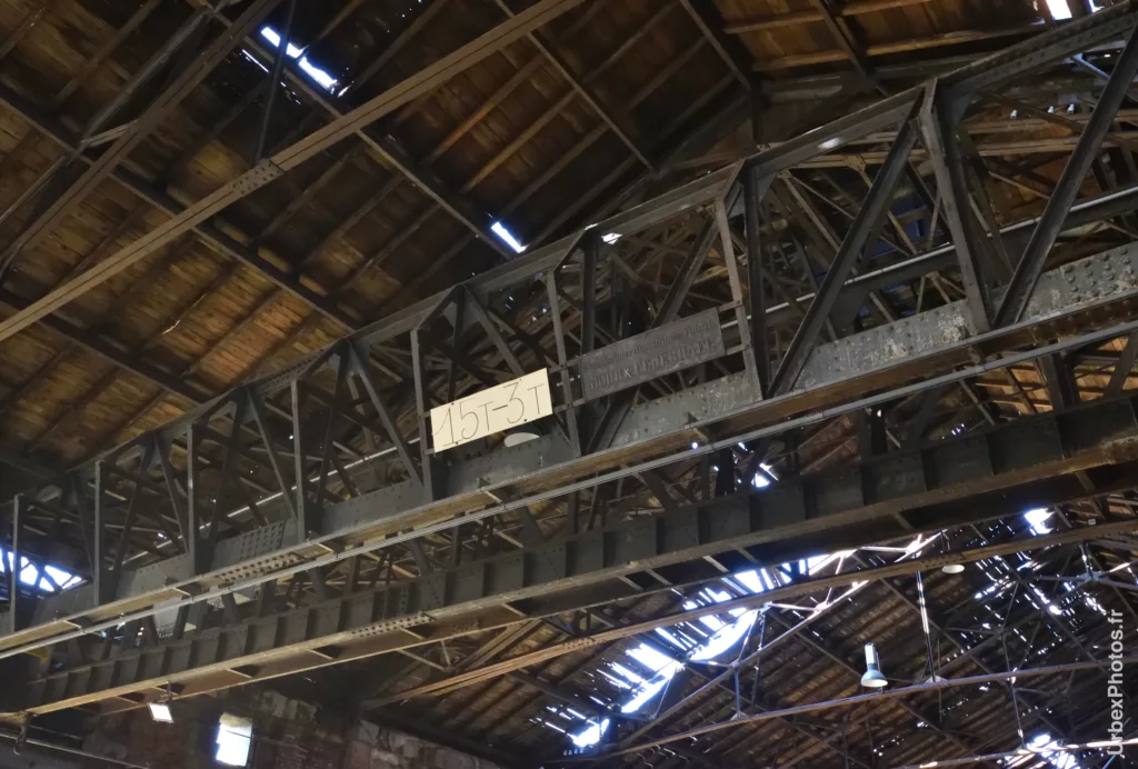 Un pont roulant de la Mine Yutani