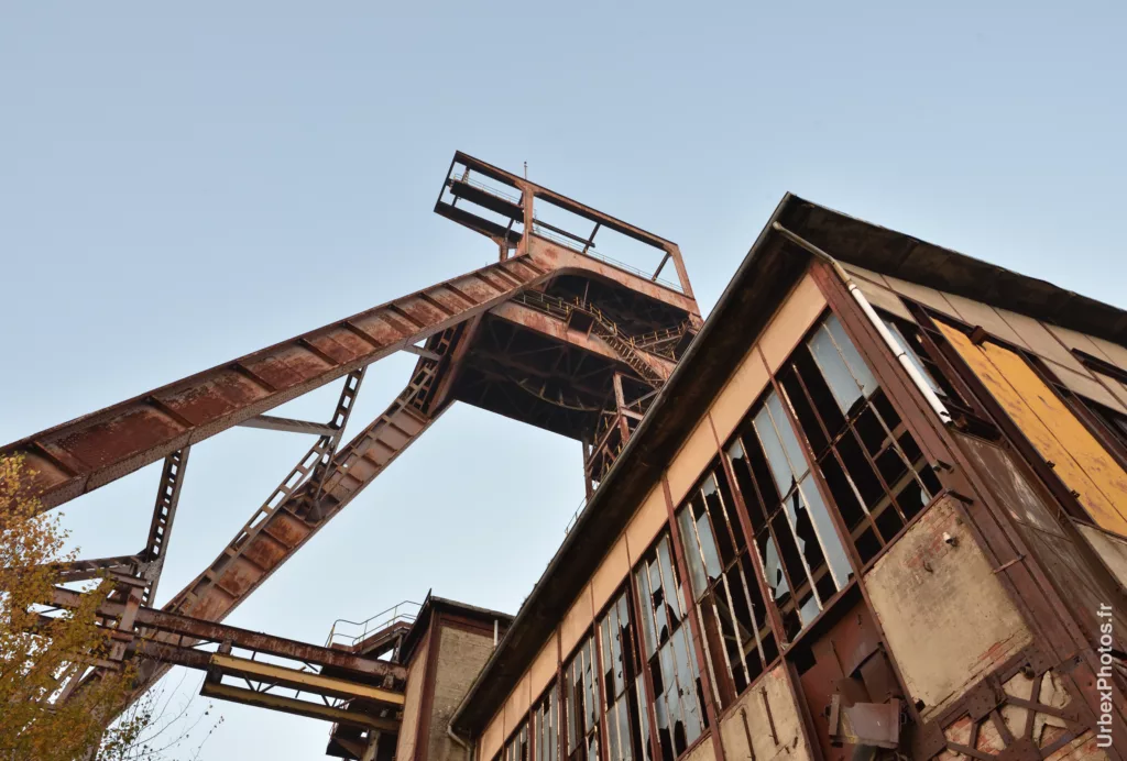 Un chevalement de la Mine Yutani