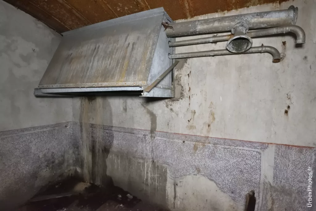 Cuisine dans un bunker