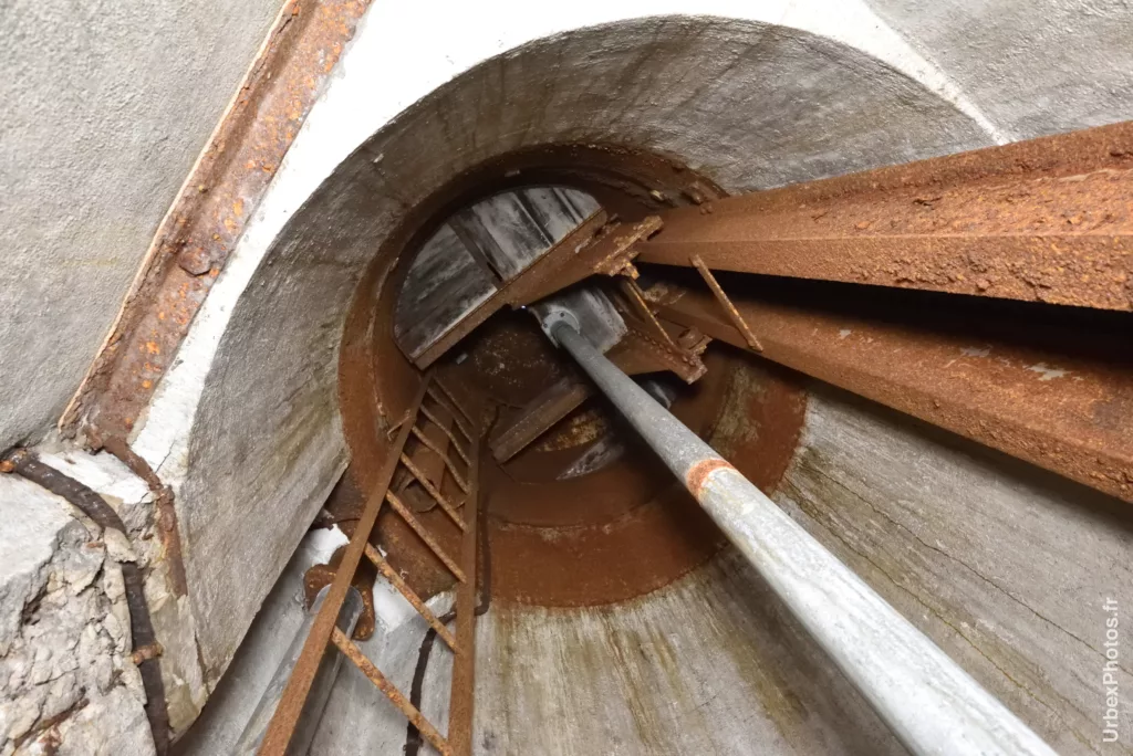 Intérieur d'une tourelle