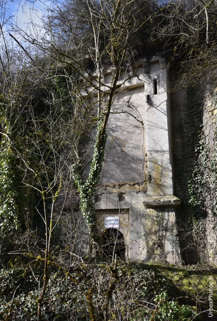 Photo urbex de l'entrée du Fort Paulette, en Lorraine