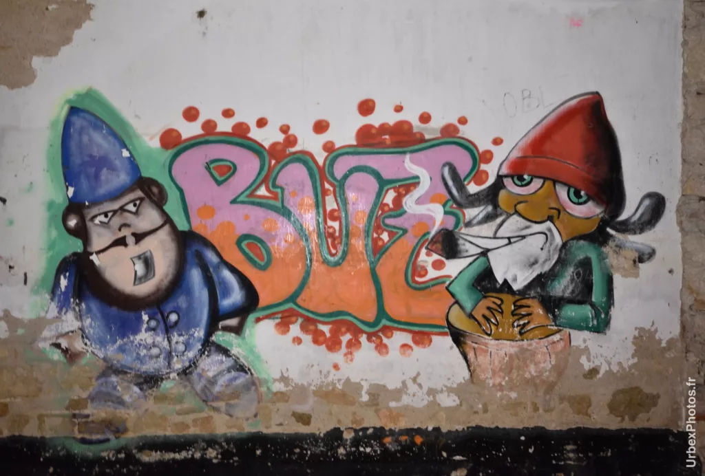 Graffiti à l'auteur.e inconnu.e