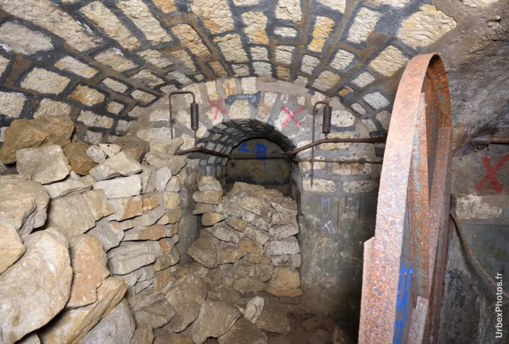 Photo urbex de la galerie inachevée du Fort Bakélite en Lorraine