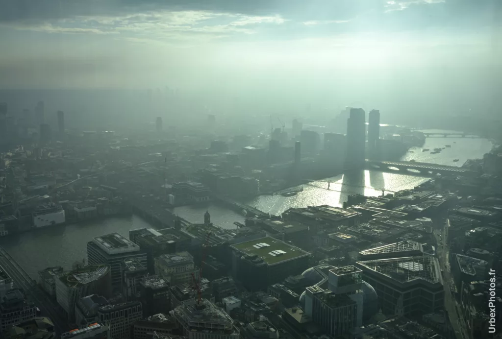 View from Horizon 22, the City, London