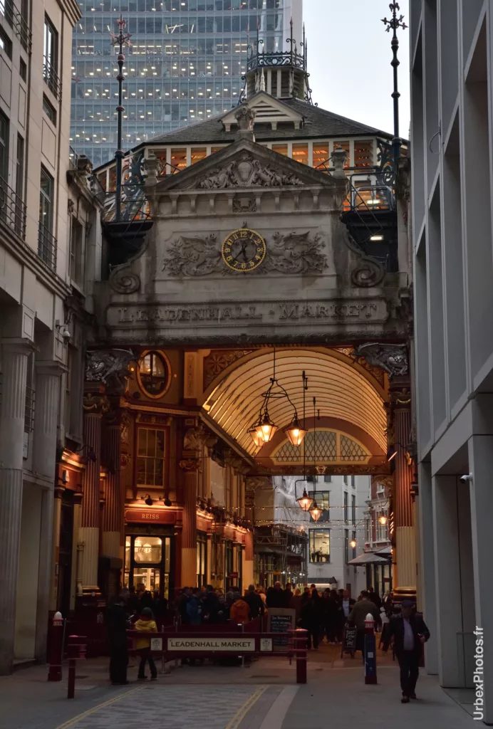 Leadenhall Market, the City, London