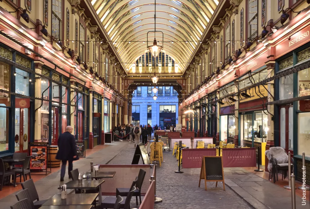 Leadenhall Market, the City, London