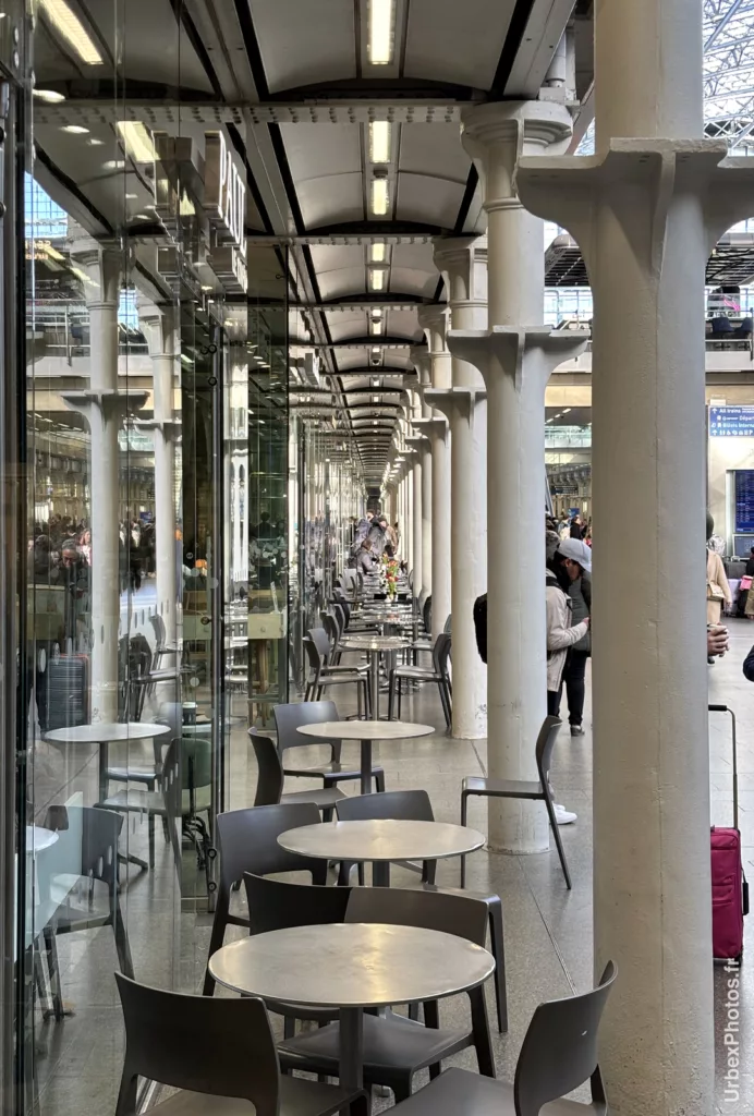 St Pancras railway station, London