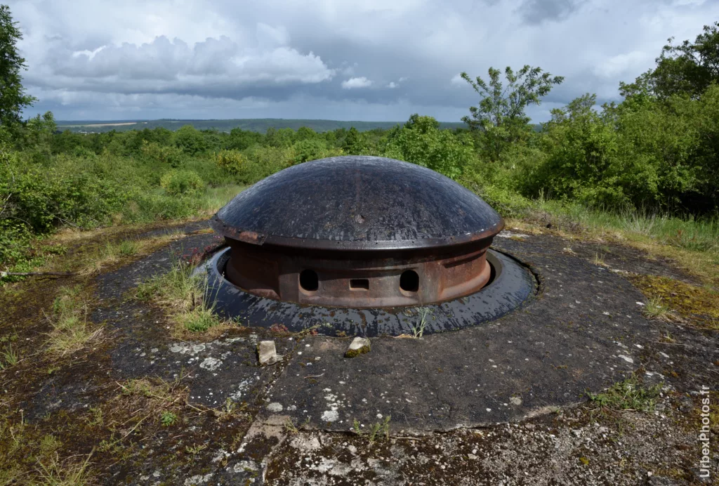 Tourelle de 75 mm du Fort Molasar