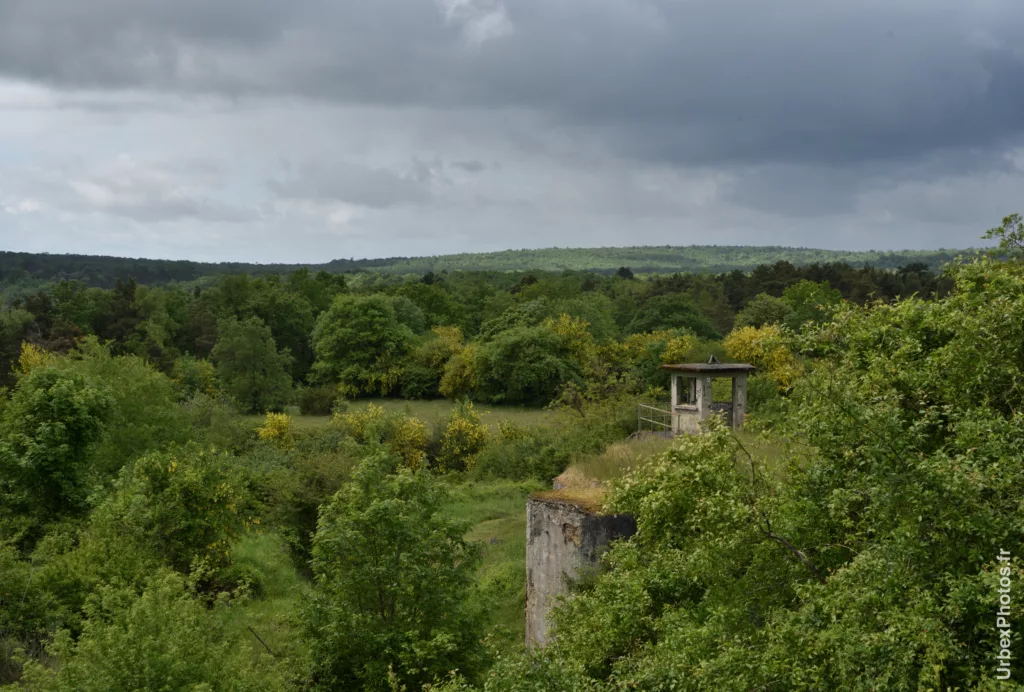 Photo urbex d'une guérite du Fort Molasar