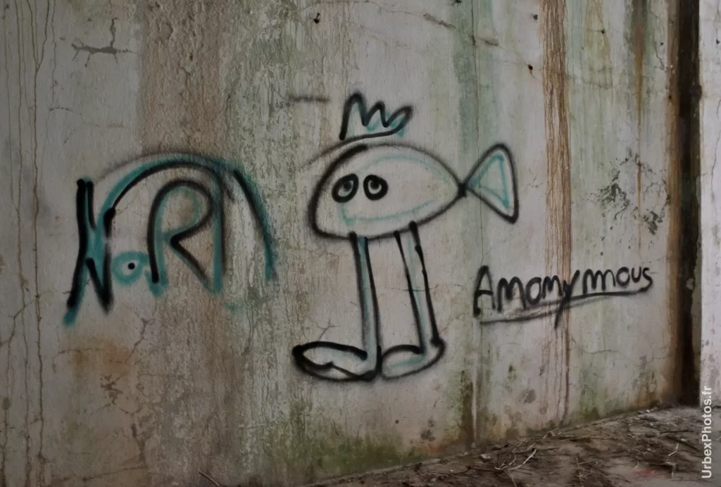 Graffiti dans le Fort Molasar