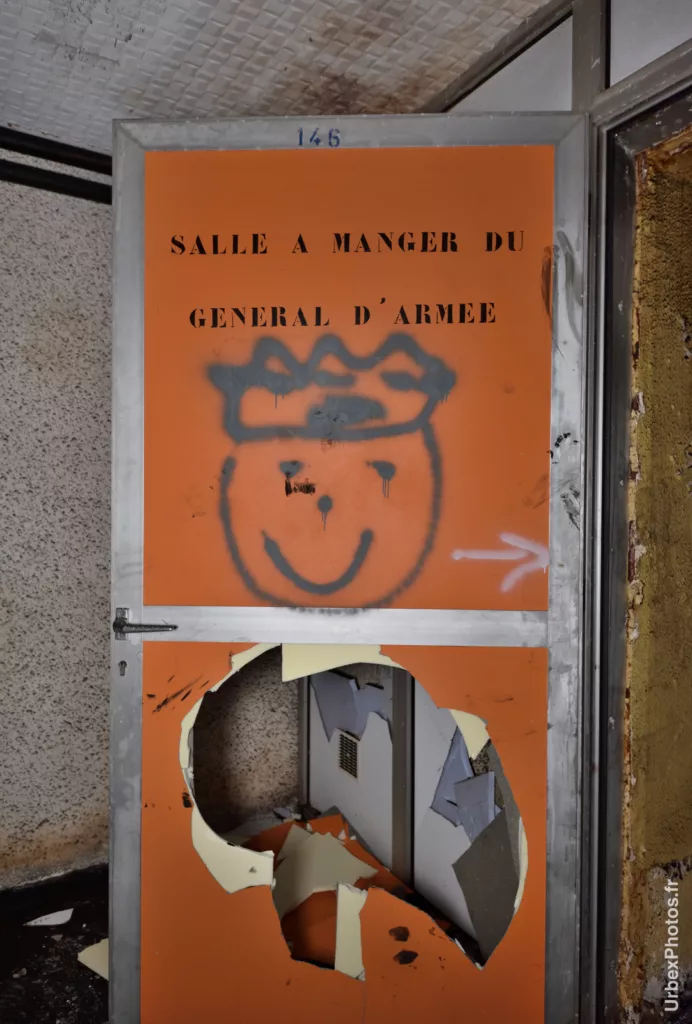 Salle à manger du général d'armée