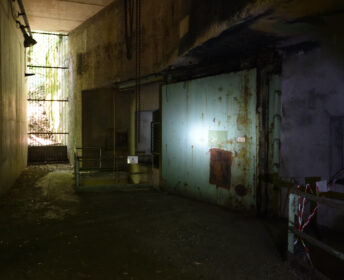 Photo urbex de l'entrée des munitions du Fort Giger en Lorraine