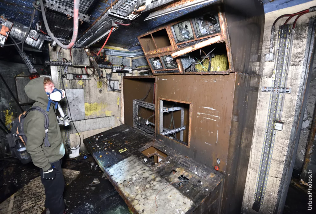 Photo urbex du poste de contrôle des accès au Fort Giger en Lorraine