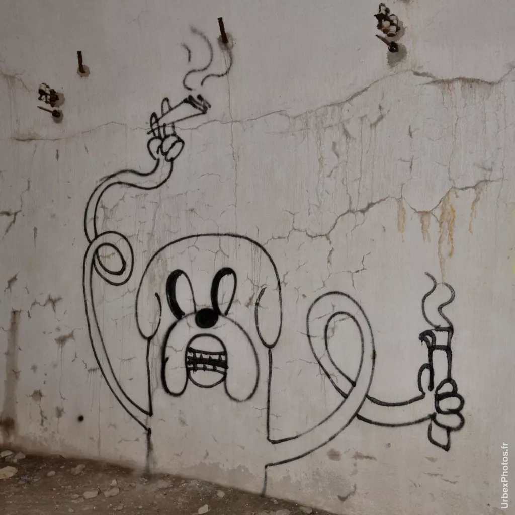Graffiti de Jake, dans Adventure Time