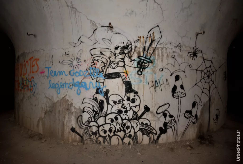 Graffiti de Link énervé dans Zelda